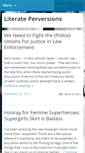 Mobile Screenshot of literateperversions.com